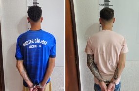 Dupla é presa por tráfico de drogas durante operação em Treze Tílias