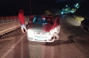 Colisão entre carro e picape é registrada em Água Doce 