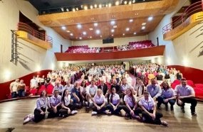 Acolhimento dos profissionais da educação marca o início do ano letivo em Joaçaba