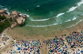 Mais de 60% das praias estão próprias para banho em Santa Catarina 