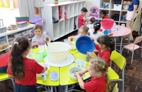Alunos da Rede Municipal de Joaçaba retornam às aulas com acolhimento especial