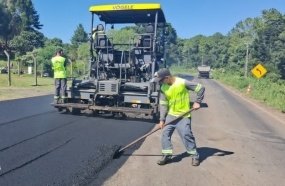 Obras de revitalização da SC-355 entram na fase final