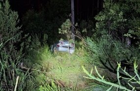 Motorista foge após acidente que deixou uma mulher morta na SC-135