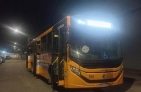 Procurado pela justiça é preso após furtar ônibus do transporte coletivo no Litoral