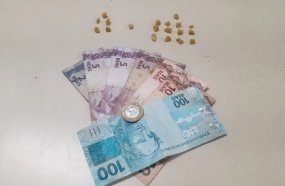 Trio é detido com crack durante abordagem da PM em Herval d’Oeste