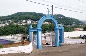Cemitério de Herval d’Oeste recebe melhorias e portões serão fechados à noite