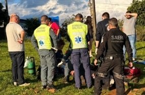 Homem morre eletrocutado durante poda de árvore no interior de Seara