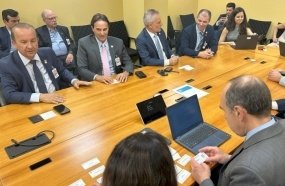 Governo de SC prioriza ferrovias e ViaMar durante encontro em Washington