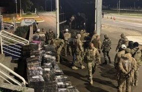 Dois caminhões carregados com maconha são interceptados em Joaçaba e Campos Novos