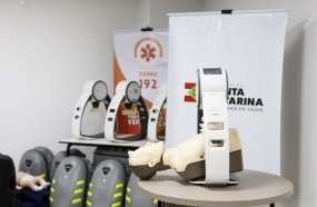 SAMU de SC recebe equipamentos inovadores para reanimação de pacientes