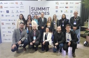 Equipe da Prefeitura de Joaçaba participa do Summit Cidades