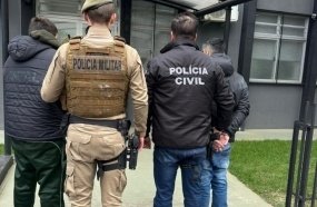 Operação prende suspeitos de integrar organização criminosa em Joaçaba e Herval 