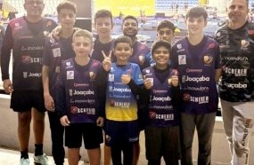 Pró Tênis de Mesa de Joaçaba conquista 8 medalhas em competição nacional
