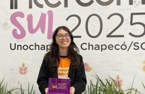 Estudantes da Unoesc são premiados no maior Congresso de Comunicação do Sul