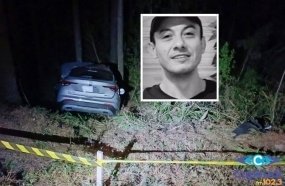 Professor de educação física morre após colidir carro contra árvore