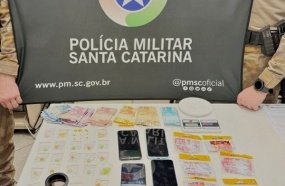 PM estoura ponto de tráfico após abordagem de carro em Herval d’Oeste
