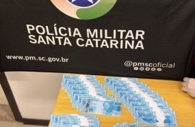 Jovem é preso ao sacar envelope com R$ 5 mil em cédulas falsas nos Correios