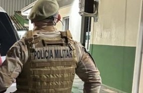 Homem é preso em Joaçaba após regressão de regime por crime de roubo