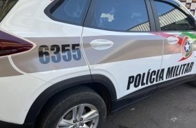 Homem é contido pela PM ao tentar impedir prisão de familiar por pensão alimentícia
