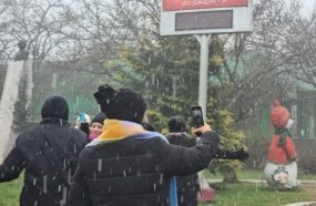 Massa polar provoca neve na Serra Catarinense e frio rigoroso no estado
