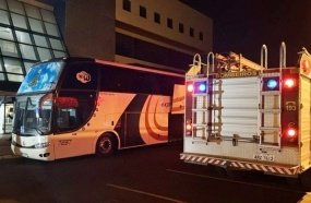 Ônibus com passageiros paraguaios é interceptado com 1,8 tonelada de maconha