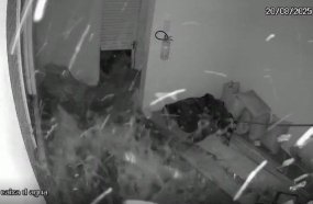 Reservatório explode e alaga apartamento durante a madrugada em Herval d´Oeste