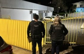 Herval d’Oeste entre os alvos de operação que investiga fraudes em obras de asfalto