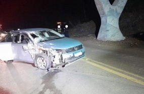 Motorista fica ferido após colisão contra Girico na SC-464