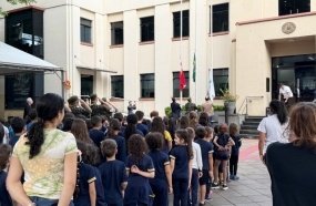 Semana da Pátria em Joaçaba inicia com atos cívicos e atividades nas escolas