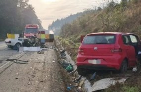 Polícia prende motorista que matou casal de Videira em acidente na BR-470