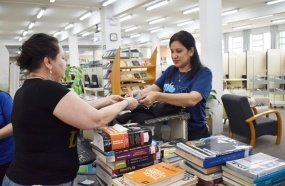 Feira de trocas promovida pela Unoesc incentiva o consumo consciente