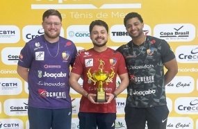 Pró Tênis de Mesa de Joaçaba é vice-campeã nacional na Copa Brasil