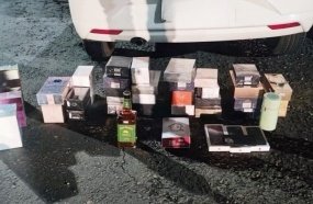 Polícia Militar intercepta carro com mercadorias do Paraguai em Joaçaba