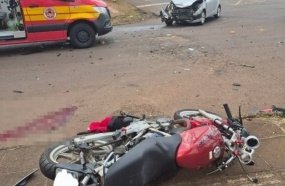 Jovem tem perna e órgão genital amputados após furtar moto e se acidentar 