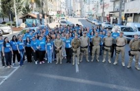 Blitz educativa encerra atividades do Projeto Foca no Trânsito em Joaçaba