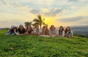 Turistas visitam Herval d’Oeste para conhecer a Rota Entre Trilhos e Trilhas