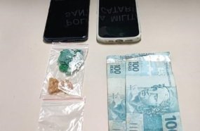 Dupla é presa após vir buscar drogas em Herval d´Oeste para revendê-las