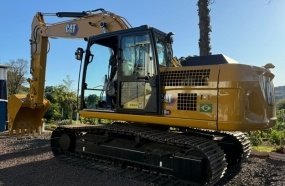 Joaçaba investe em escavadeira hidráulica para melhorar infraestrutura rural