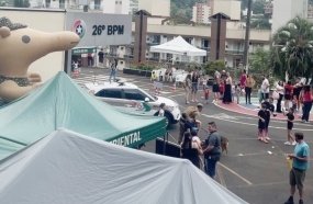 PM promove Quartel Aberto com atrações educativas e recreativas em Herval d’Oeste