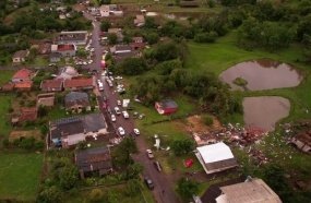 Defesa Civil confirma três tornados no Oeste de Santa Catarina