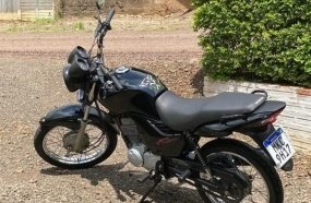 Ladrão furta motocicleta durante a madrugada em Joaçaba