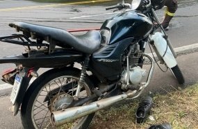 Motociclista morre após colisão na traseira de caminhão na SC-157