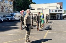 Polícia Militar promove oficiais e praças em cerimônia no 26º Batalhão