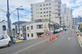 Herval d’Oeste muda novamente o sentido único de rua central