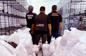 Operação apreende R$ 1,5 milhão em roupas falsificadas em SC