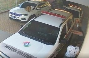 Policial militar salva bebê de 45 dias engasgada com leite materno