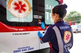 Cresce número de partos de emergência em ambulâncias do SAMU