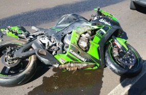 Bombeiro voluntário morre após sair da pista com moto de alta cilindrada na SC-135