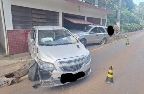 Condutora é presa por embriaguez ao volante após acidente em Joaçaba