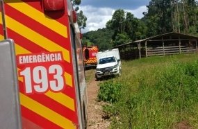 Corpo de mulher é encontrado boiando em rio no interior de Videira